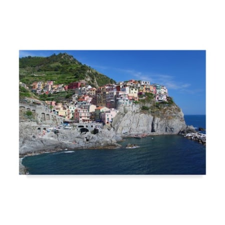 Chris Bliss 'Cinque Terra 1' Canvas Art,30x47